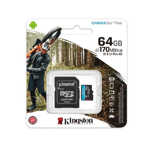 Sdcg3/64Gb Micro Sd 64 Gb 4 K 170 Mbs