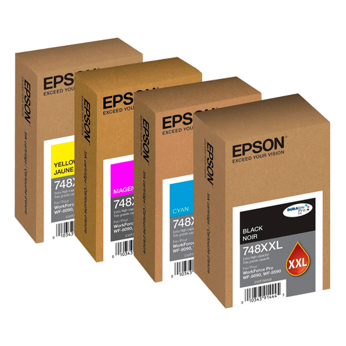 Cartucho Negro Epson Wf-6090/Wf-6590 T748xxl120