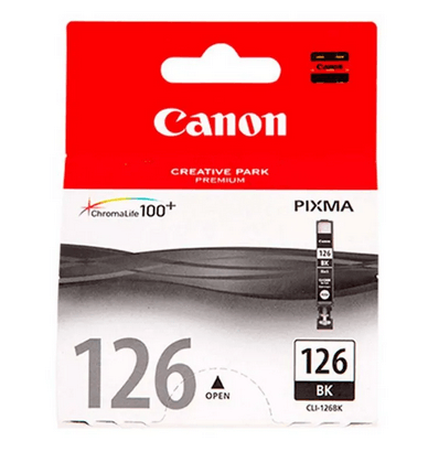 4561B001ab Cli-126Bk Tinta Negra  Canon