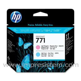 Ce019a Cabezal 771 Magenta Lt Y Cyan Lt