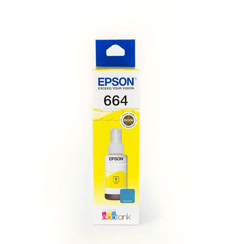 Botella De Tinta Amarilla Epson - T664420-Al -1021741