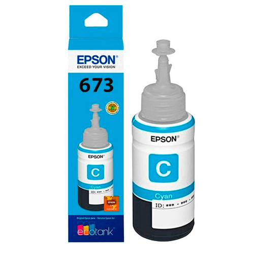 Botella De Tinta  Light Cyan Epson L800,L805,L810,L1800, L850, T673520-Al - 1022928