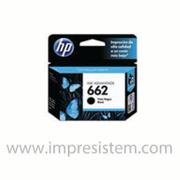 Cz103al Tinta Hp 662 Negra