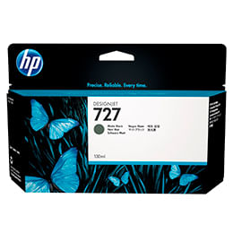 B3p22a Tinta Hp 727  Matte Black 130-Ml