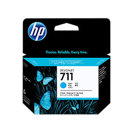 Cz134a Tinta 711 3Pack Cyan Hp