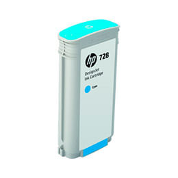 F9j67a Tinta Hp 728 Cyan 130Ml