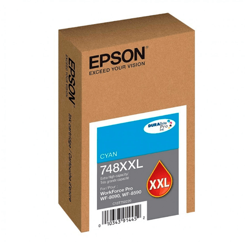 Cartucho Cyan Epson Wf-6090/Wf-6590 T748xxl220