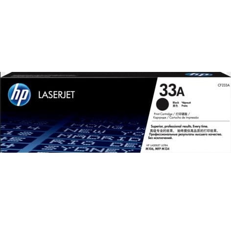 Cf233a Hp 33A Cartucho De Tóner Origina
