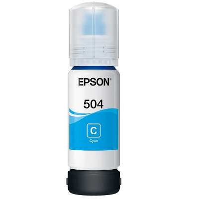 Botella De Tinta Cyan Epson T504220-Al - 1037916