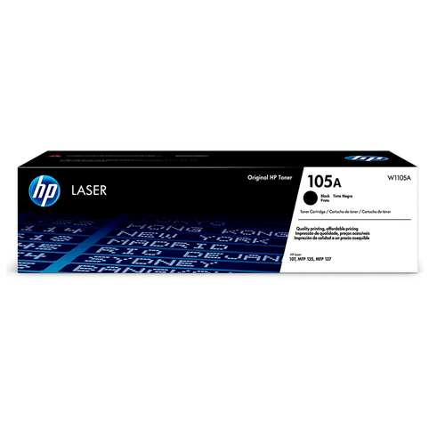 W1105a Hp 105A Black Original Laser