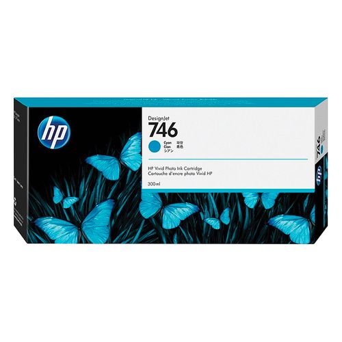 P2v80a Hp Dj 746 De 300 Ml, Cyan