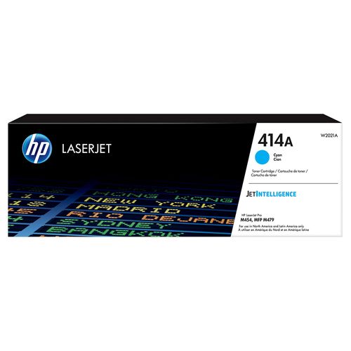 W2021a Cartucho De Toner Hp 414A Cian