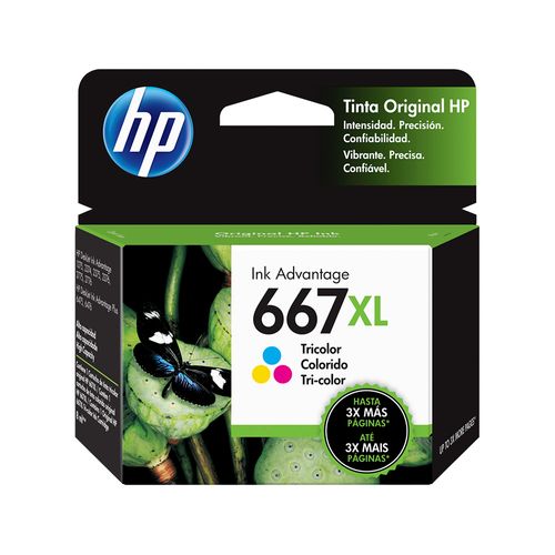 3Ym80al Cartuc Tint Origi Tricol 667Xl