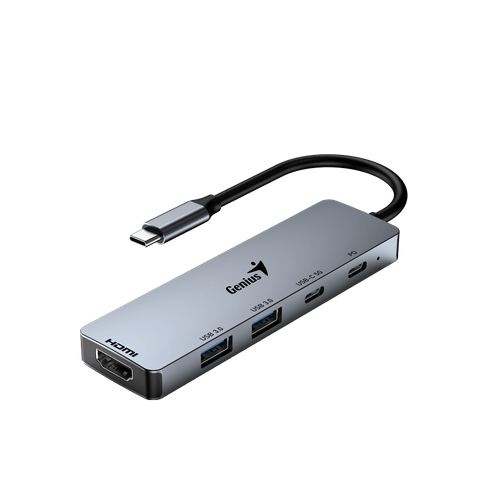 Hub Uh-500 Multipuerto Usb 5 In 1