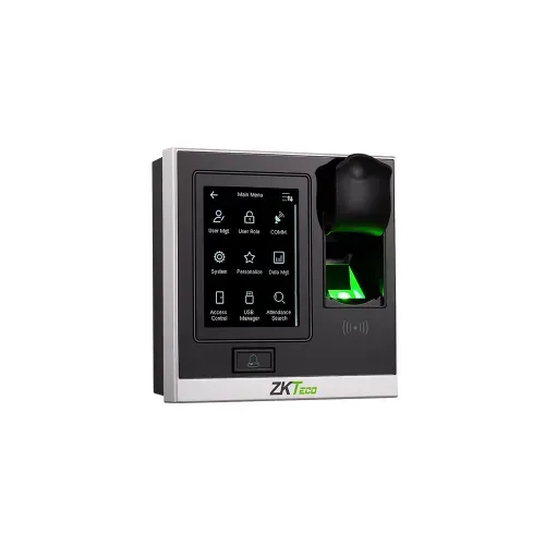 Control De Acceso Zkteco  1500 Huellas 5000 Tarjetas Pantalla Lcd Touch Sf400id, No Adms, Zkacces3.5