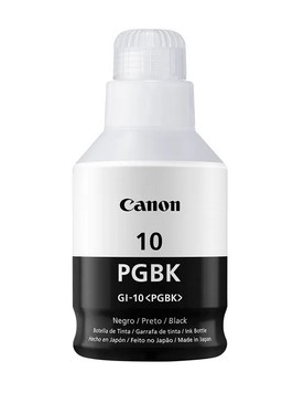 Botella De Tinta Canon Gi-10 Negro Paquete X 2