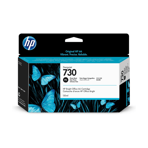 P2v67a Hp 730 130Ml Photo Black Ink Crtg